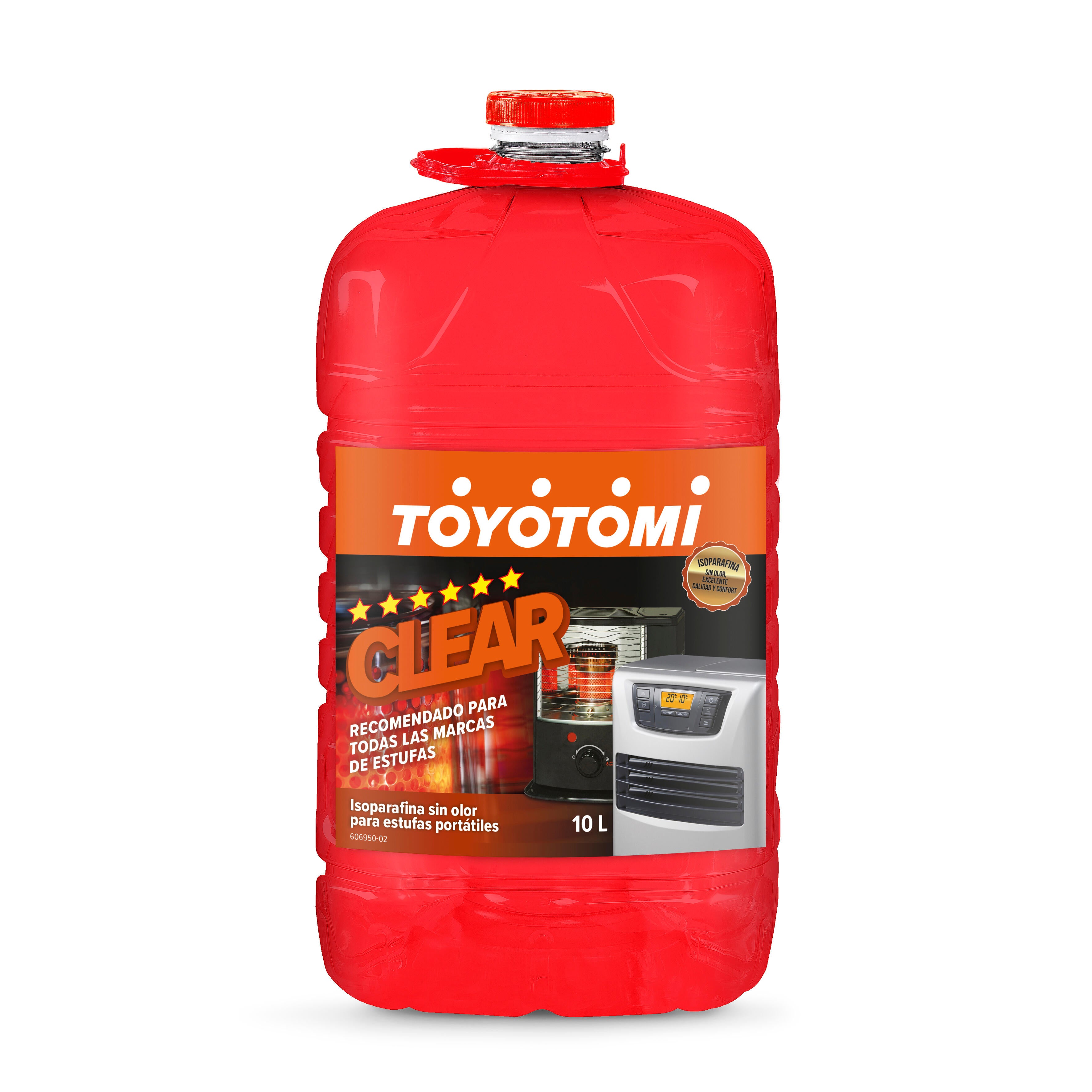 Combustible para estufas Parafina Toyotomi Clear 20 lt : : Belleza