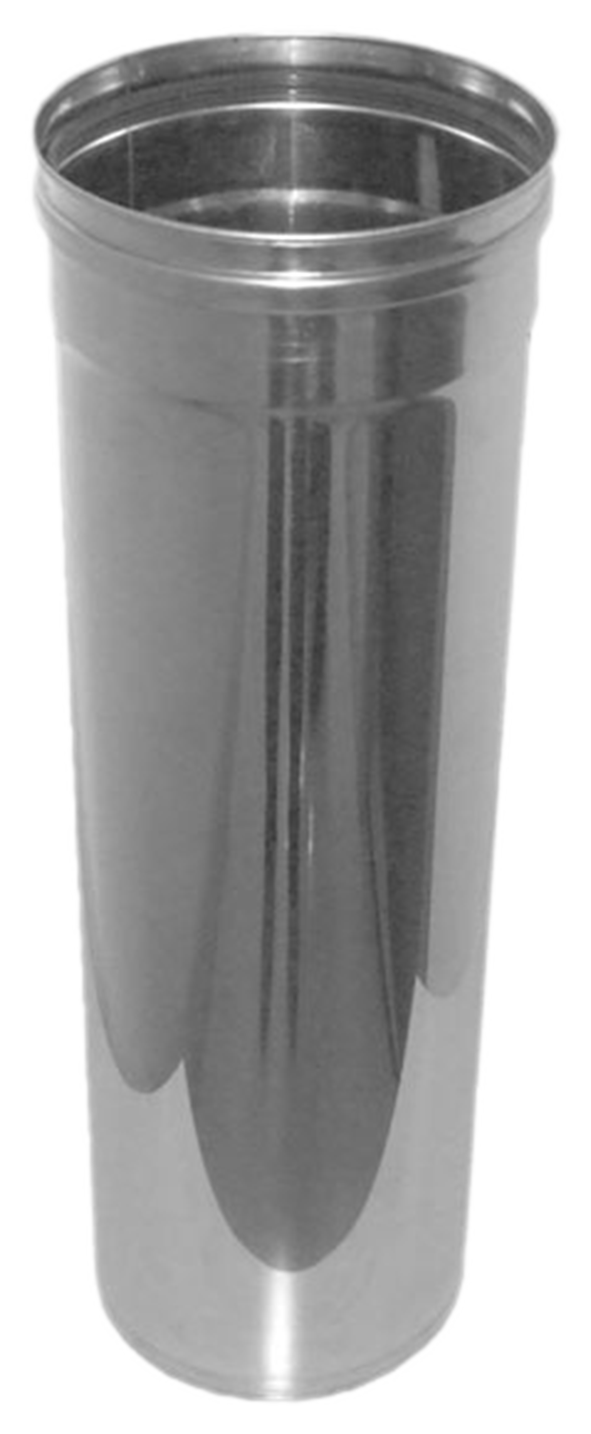 Tubo extensible de acero inoxidable 110 mm de ø 0,32 cm