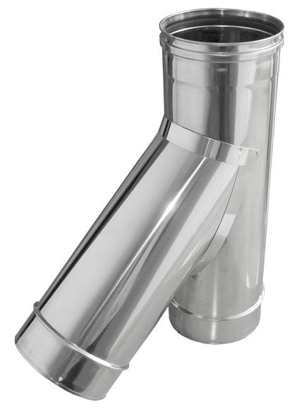 Te de acero inoxidable de 125 de diámetro