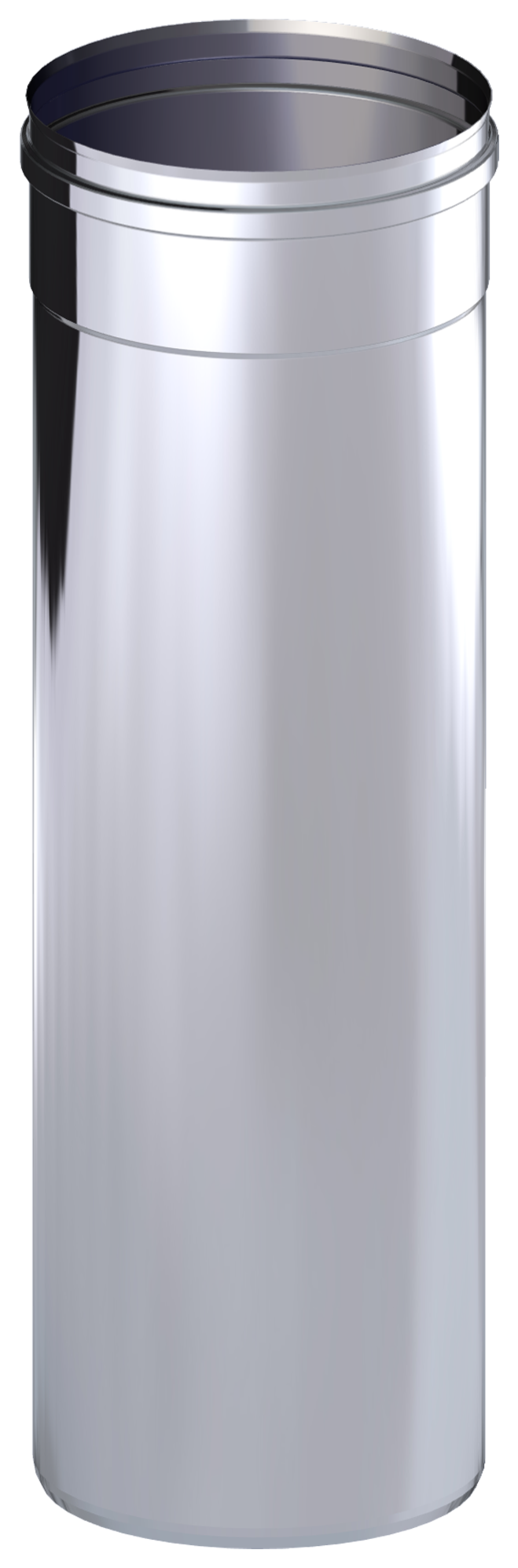 Tubo extensible de acero inoxidable sw 125 mm de ø 0,32 cm