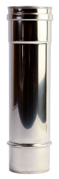 Tubo de acero inoxidable 100 mm de ø 0,32 cm