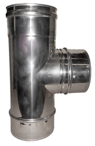 Te de acero inoxidable de 110 de diámetro