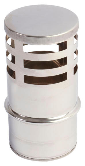 Deflector de acero inoxidable de 100 de diámetro