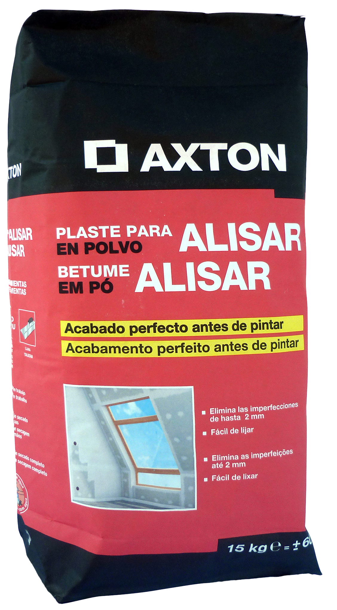 Plaste cubregotelé en polvo AXTON 15 kg