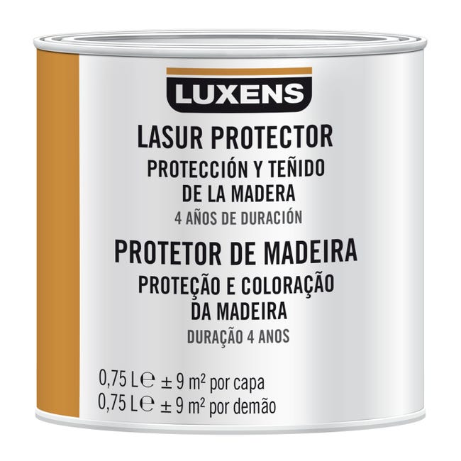 Protector madera exterior LUXENS satinado 750 ml incoloro