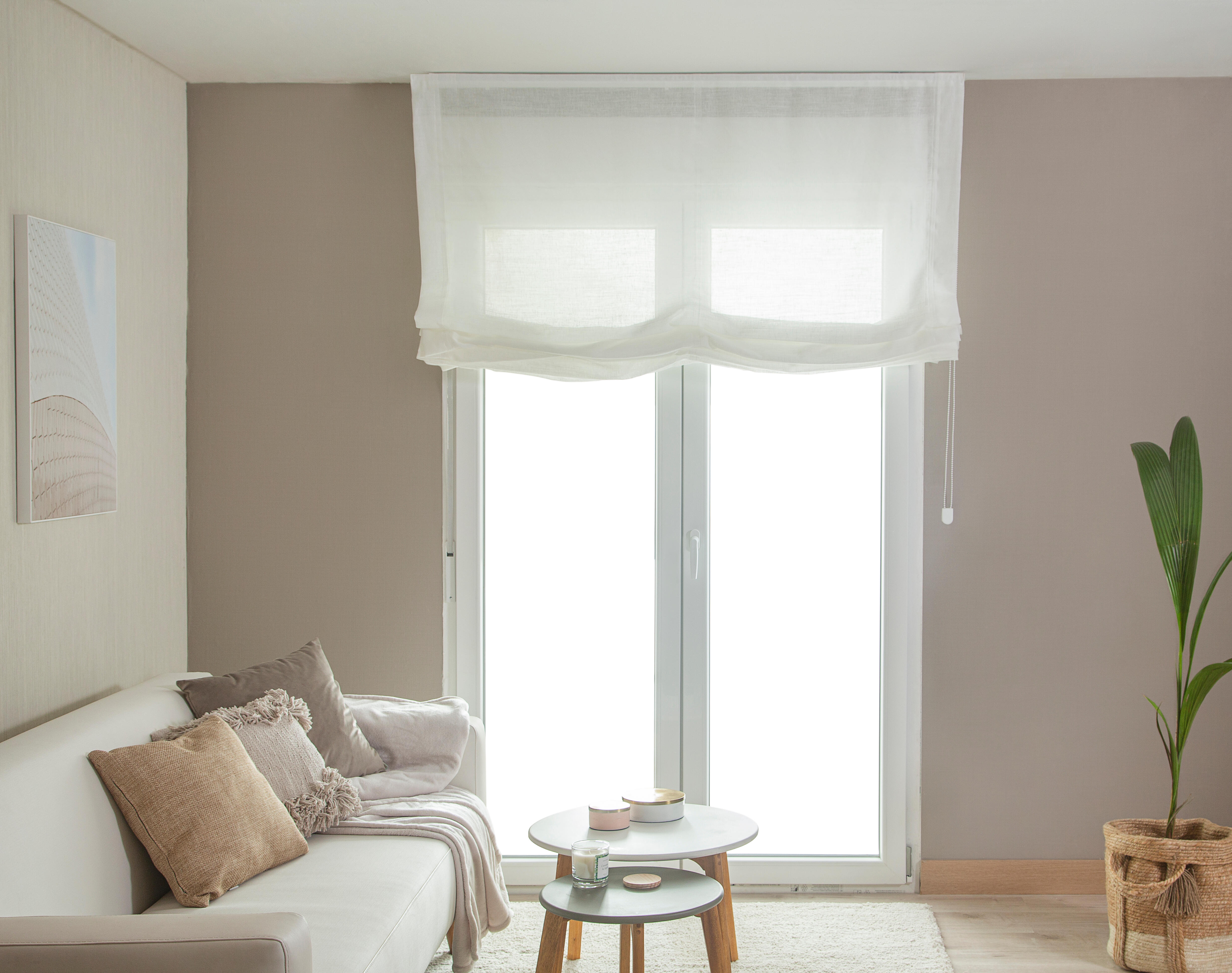 Compra Living Design Armario de tela con cortinas beige 110 x 175