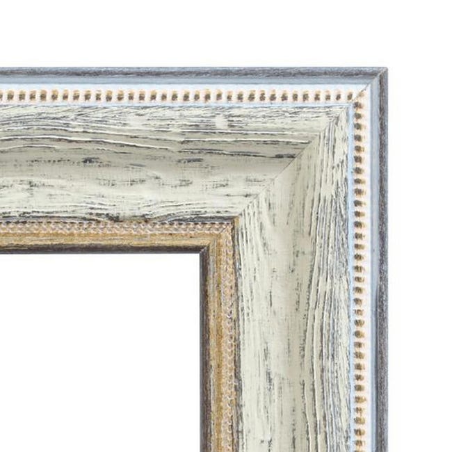 Ancho Antiguo Blanco Marco de madera 40x50cm - Calidad superior