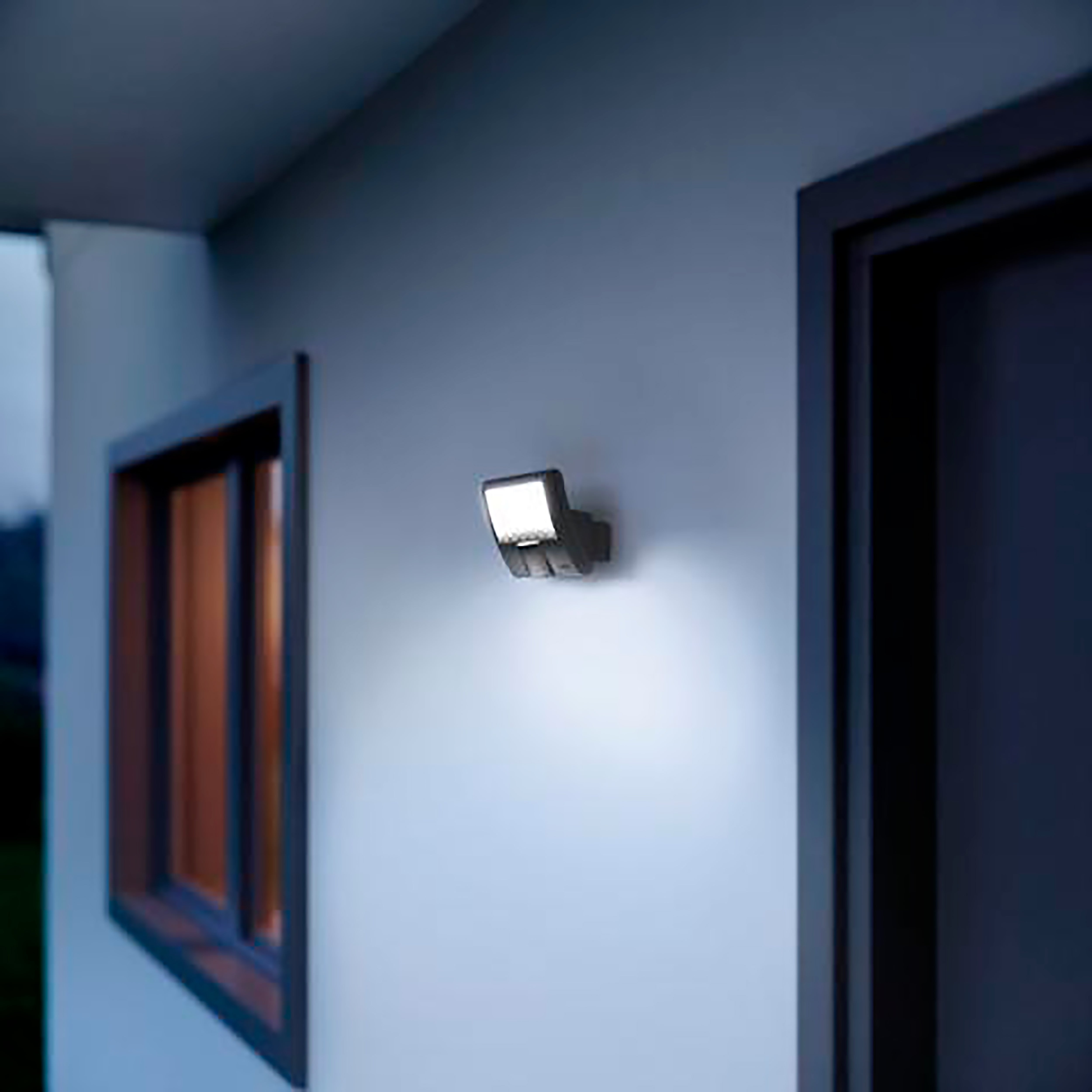 Proyector exterior led slim con sensor 9,3w
