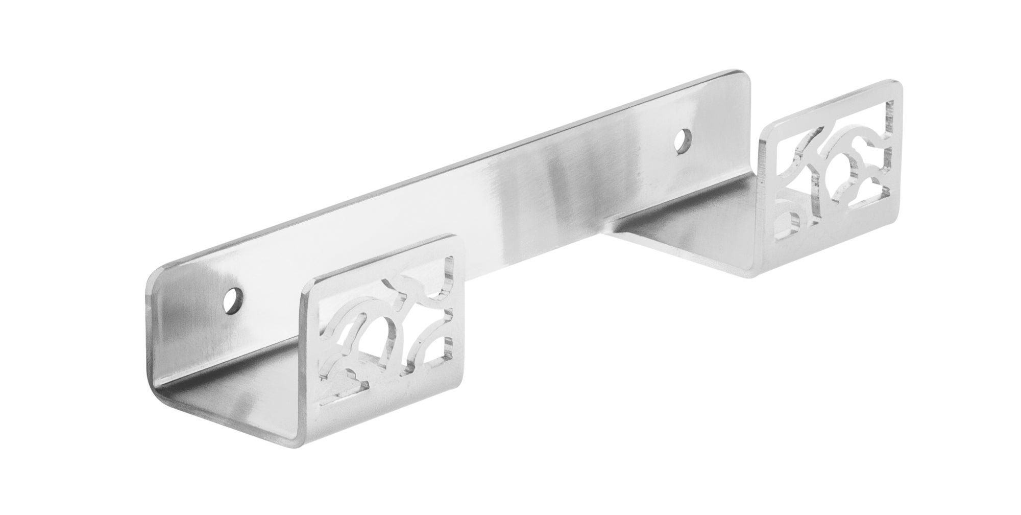 Percha gris / plata con colgadores 3x16x4 cm de la marca CROMADOS MODERNOS