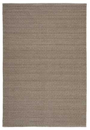 Alfombra exterior/interior polipropileno Botanic blanco y negro 160x230cm