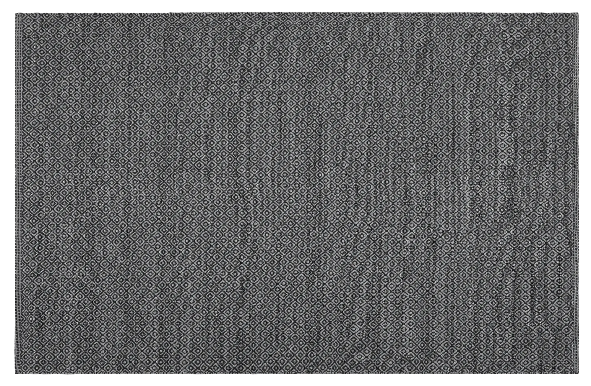 Alfombra de pvc rombos gris 120x180 cm