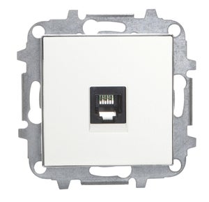 Interruptor Táctil de Cristal Blanco Empotrable Conmutado Simple +  Mecanismo • IluminaShop
