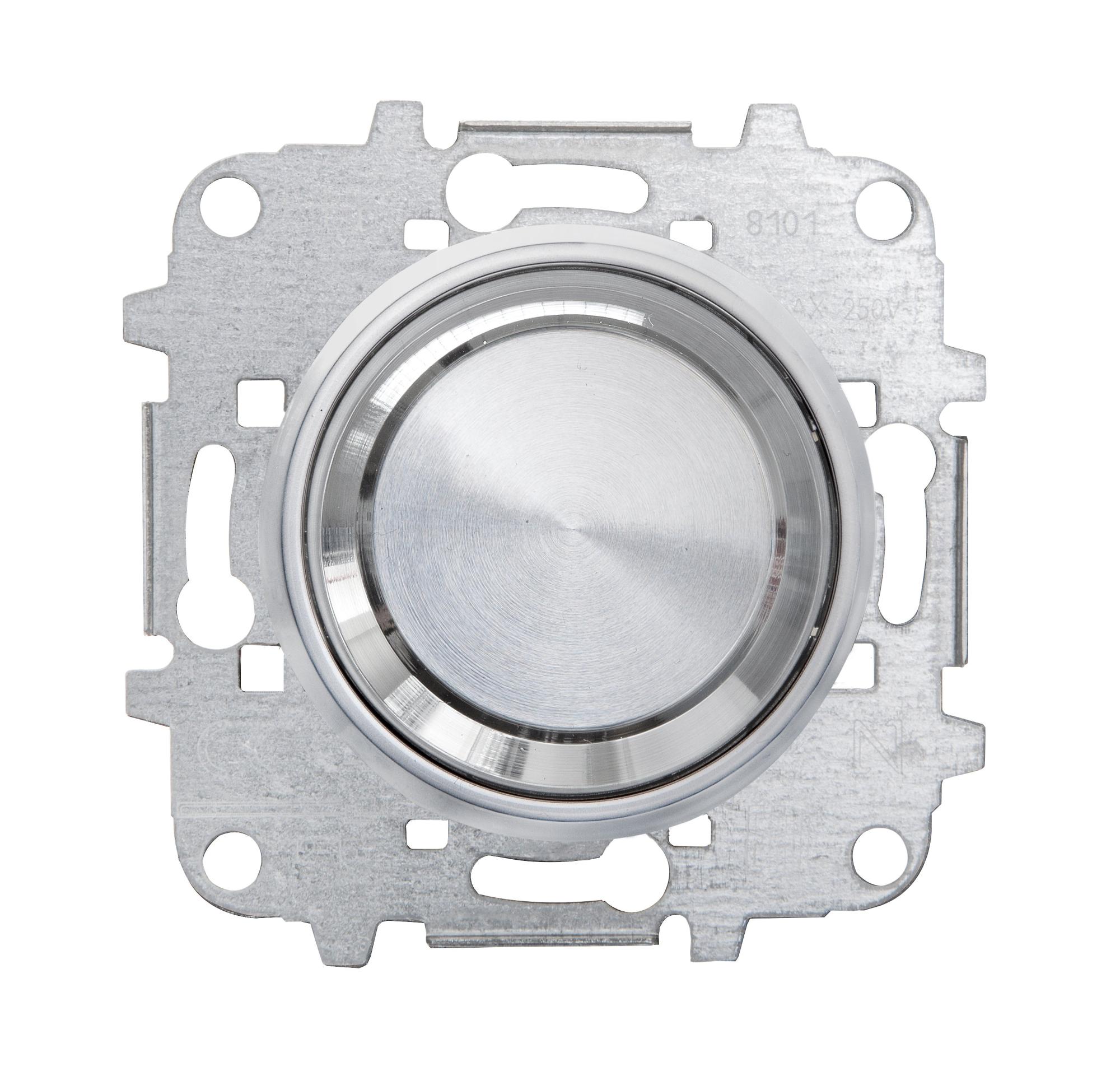 Interruptor NIESSEN Sky Moon cromo | Leroy Merlin