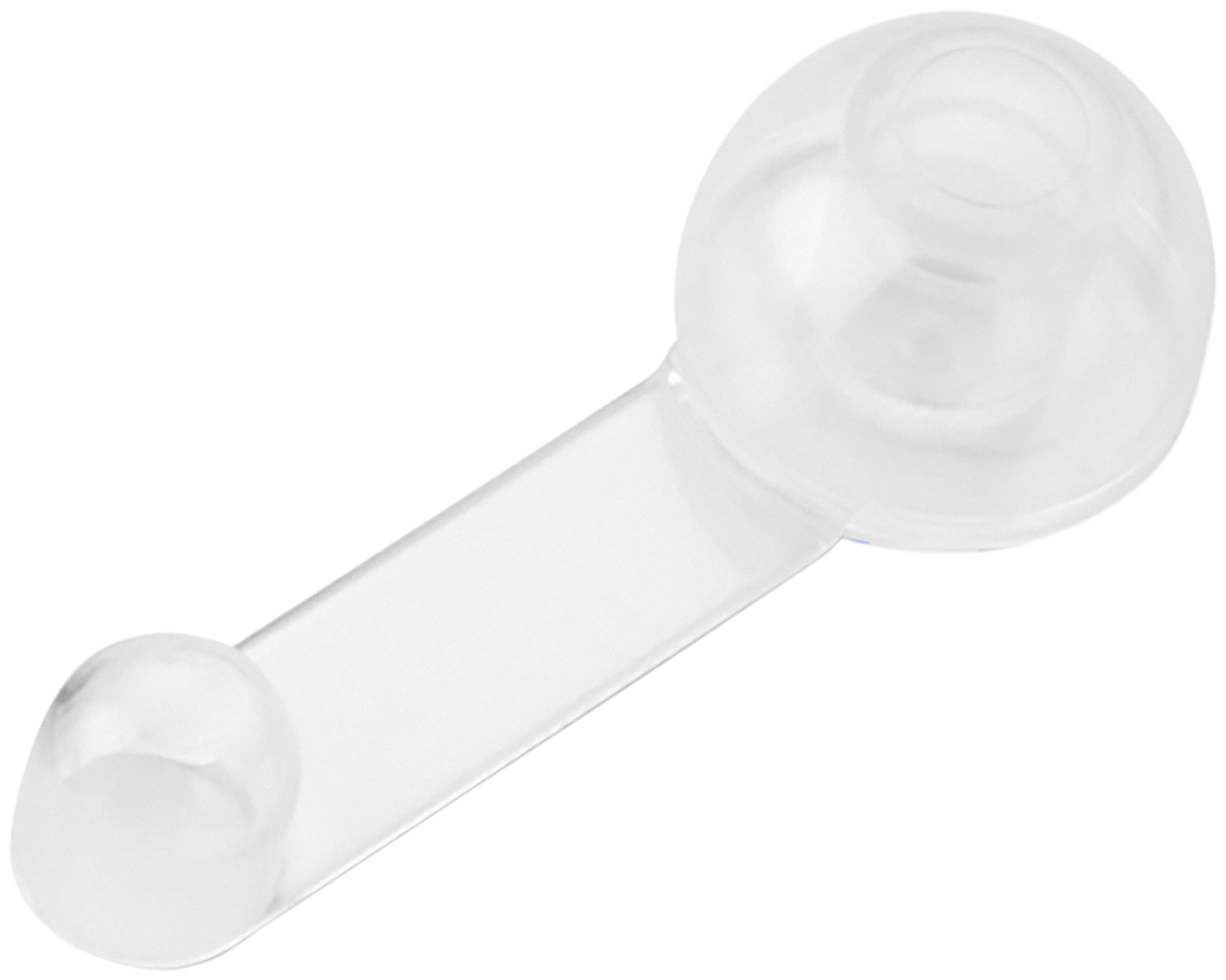 Tirador Puerta Transparente Eliplast - Plástico Resistente, Diseño Elegante, Fabricado En Italia