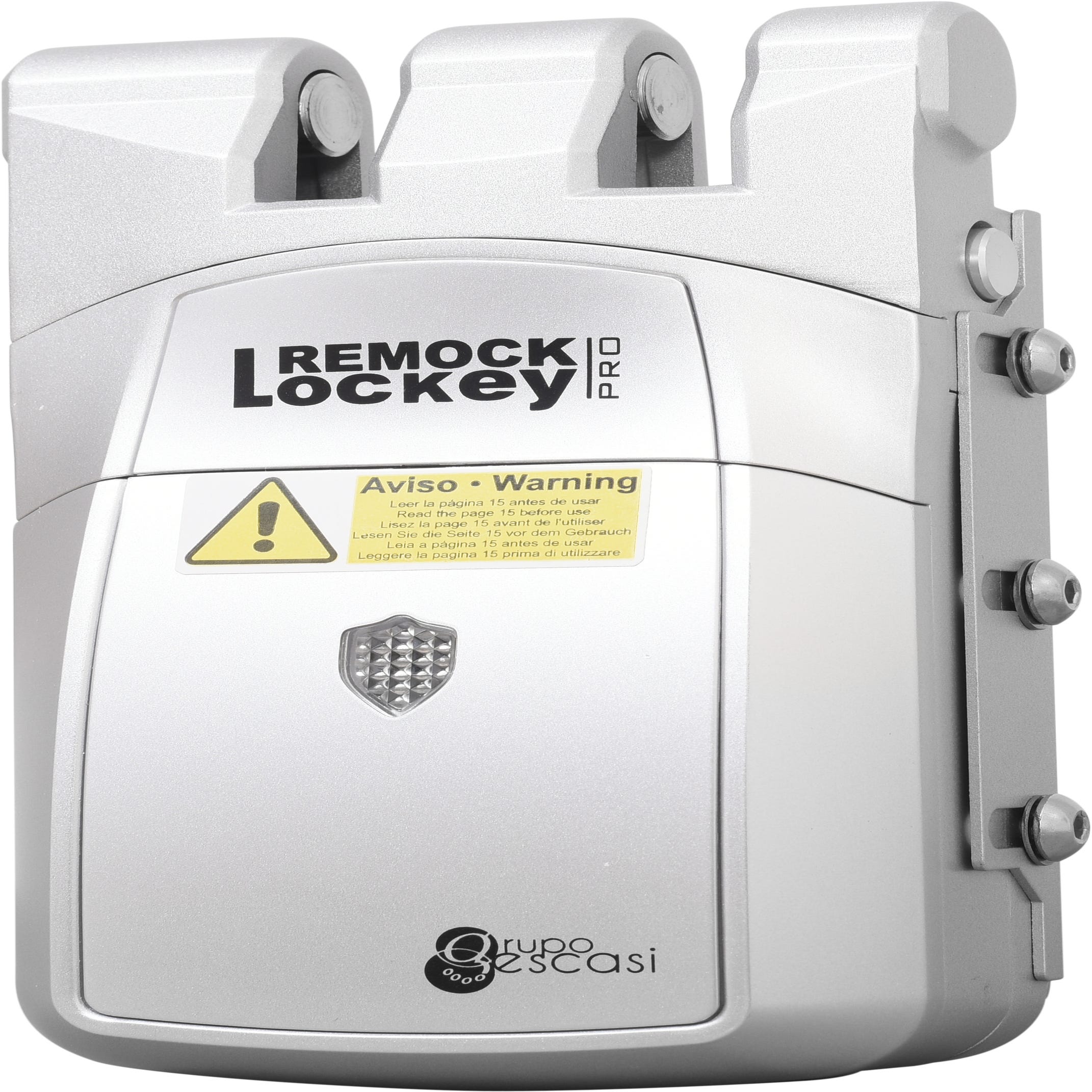 Remock RLP4W Lockey Pro - Cerradura de seguridad invisible con 4 mandos (3  V) color blanco : : Bricolaje y herramientas