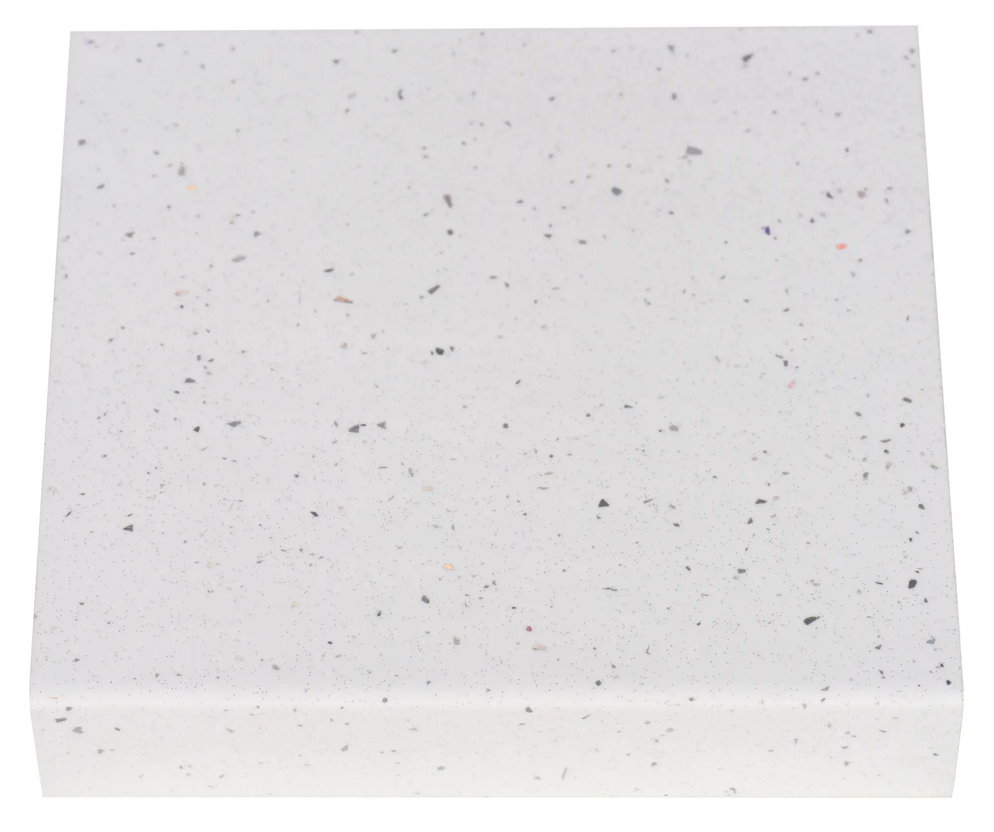 Encimera de cocina laminada blanco puntos 3308 br 180x62 cm espesor 38mm