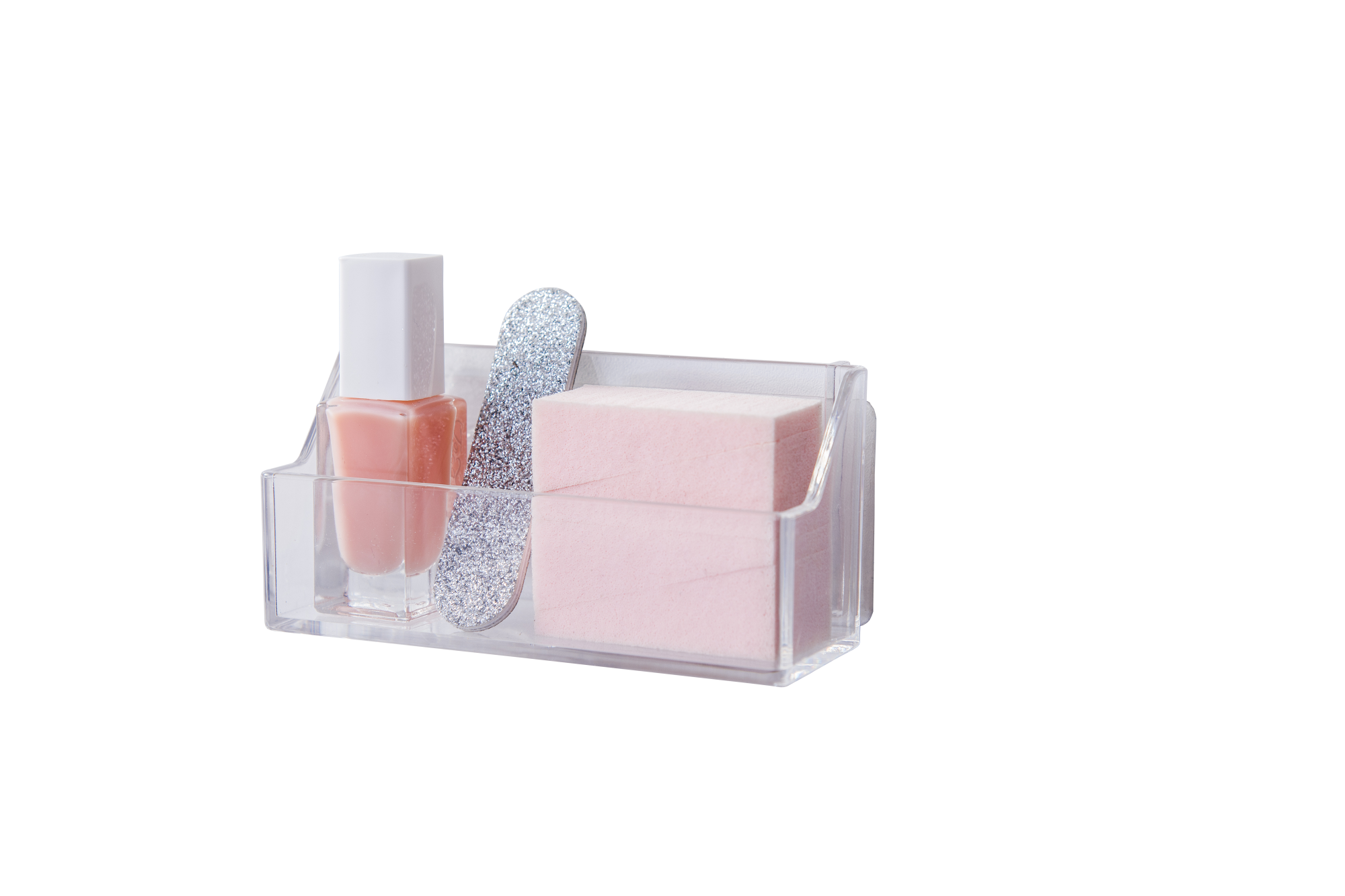 Organizador maquillaje bestlock magic transparente 5.3x6x12.5 cm
