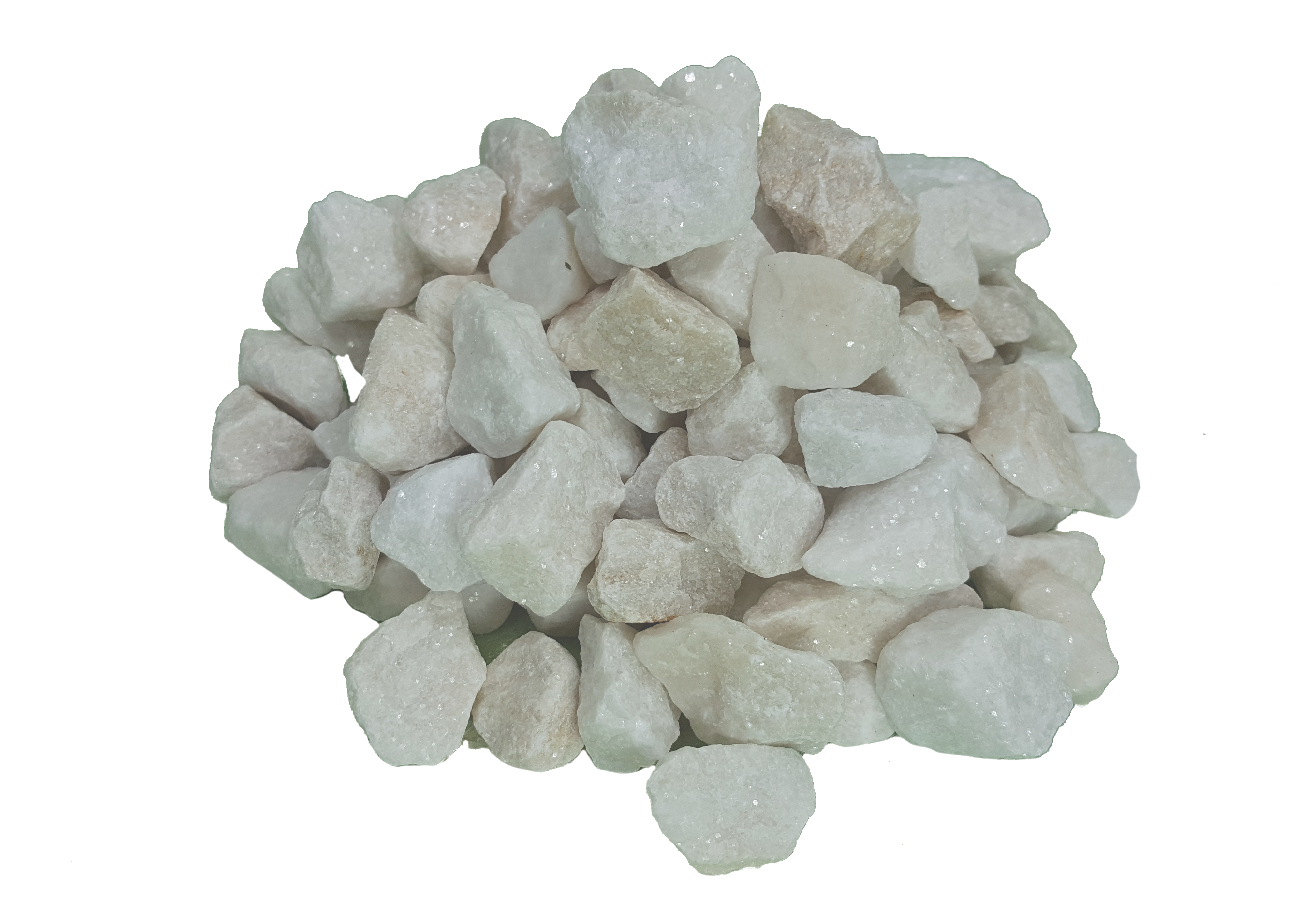 Saco de piedra calcárea triturada blanco 1000kg 20 y 40 mm