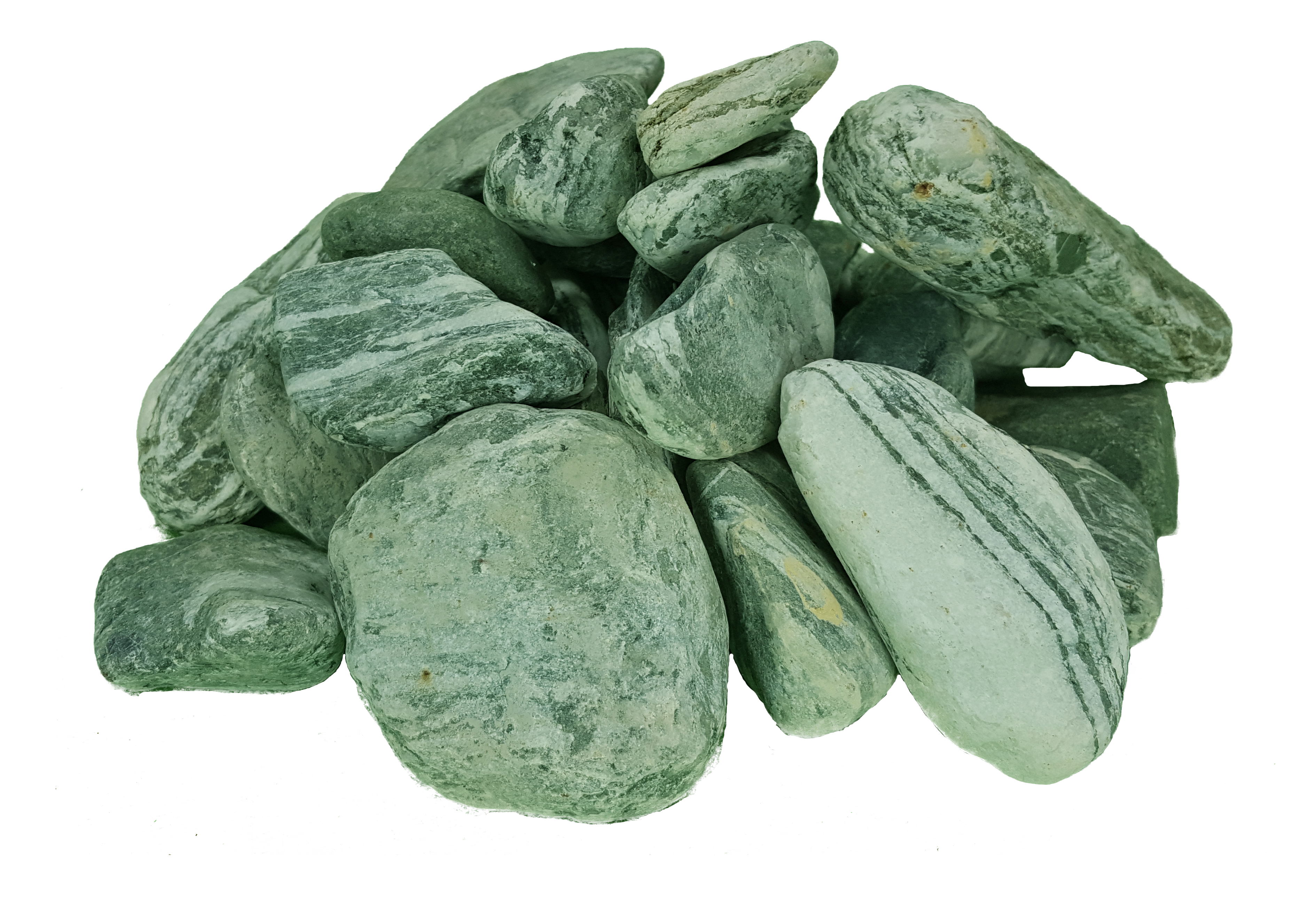 Saco de mármol verde 1000kg 40 y 60 mm