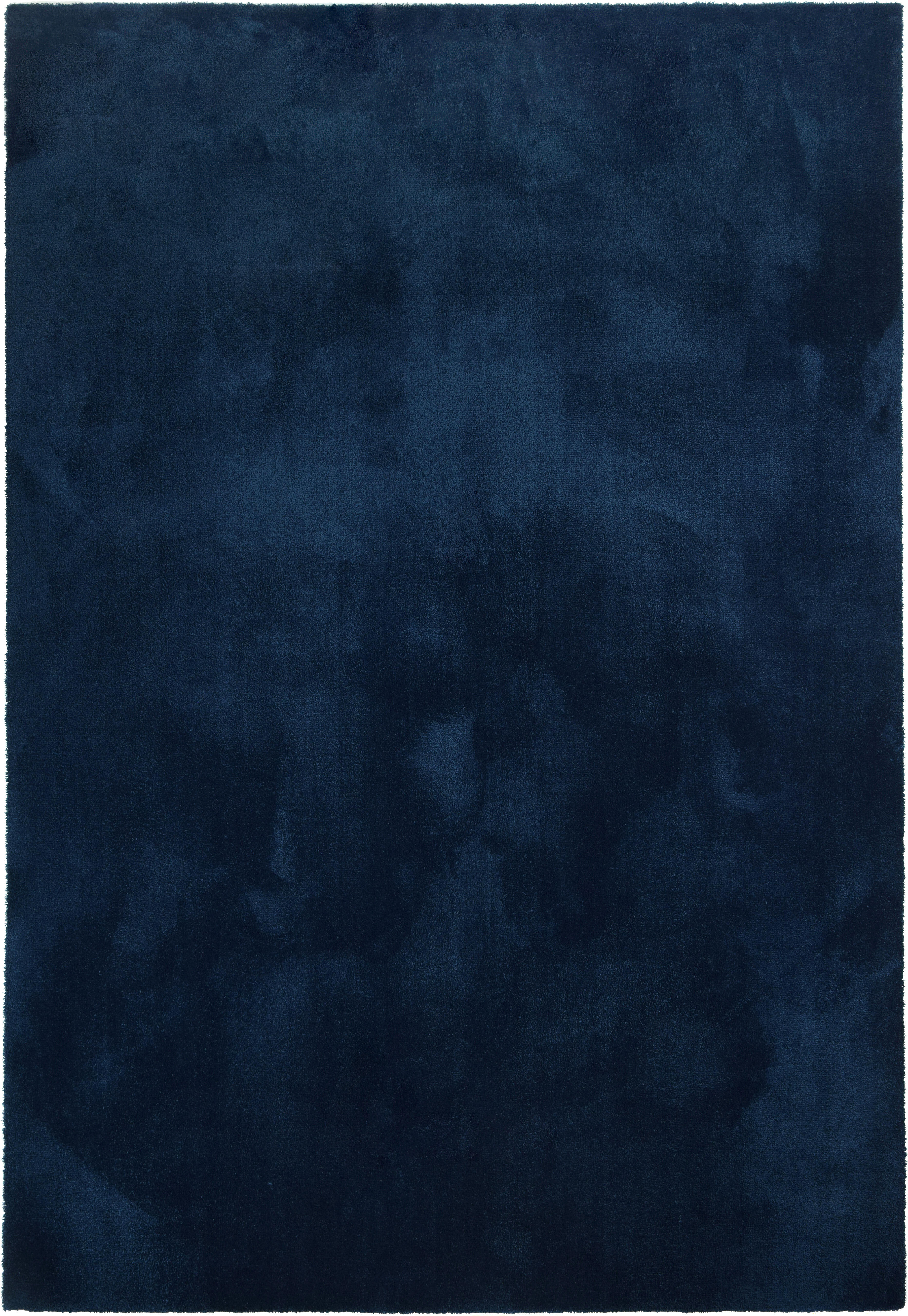 Alfombra poliamida touch azul oscuro 140x200cm