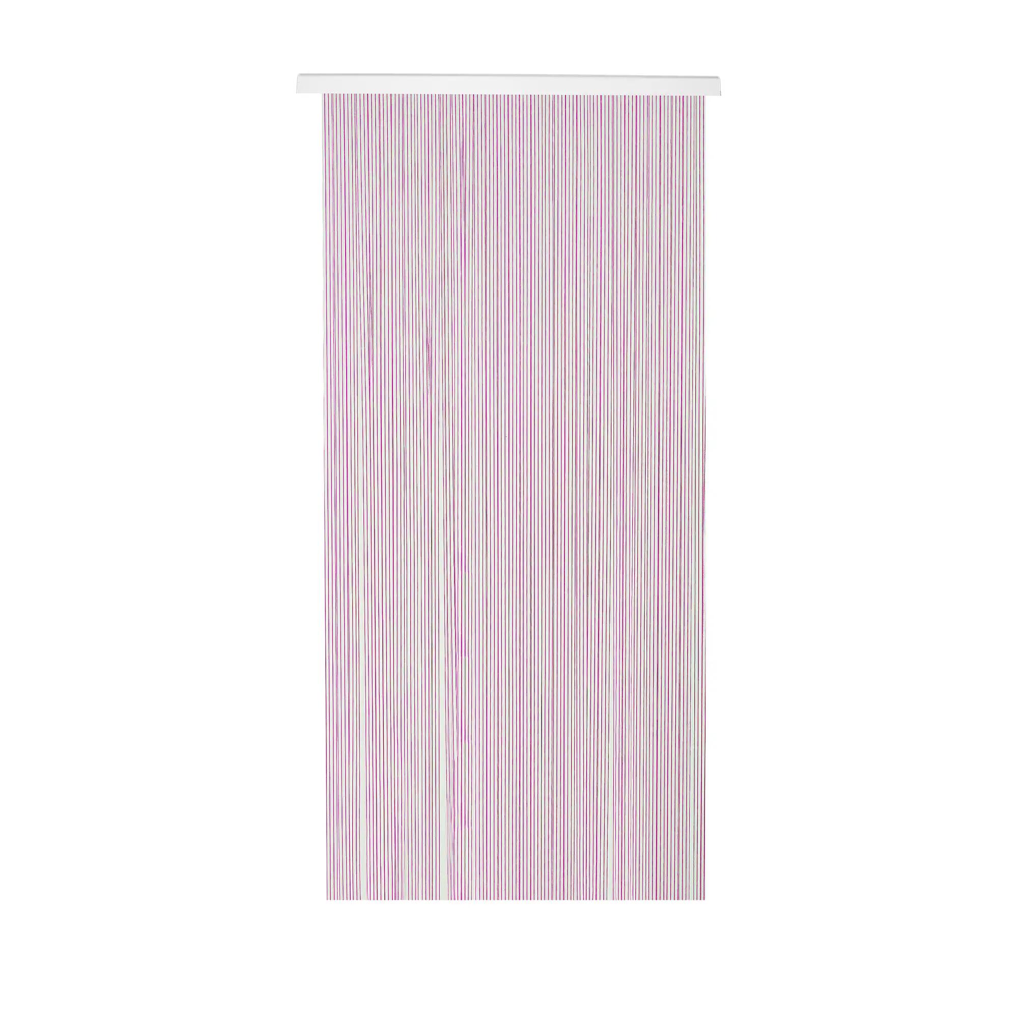 Cortina de puerta pvc mijares lila-transparente 90 x 210 cm