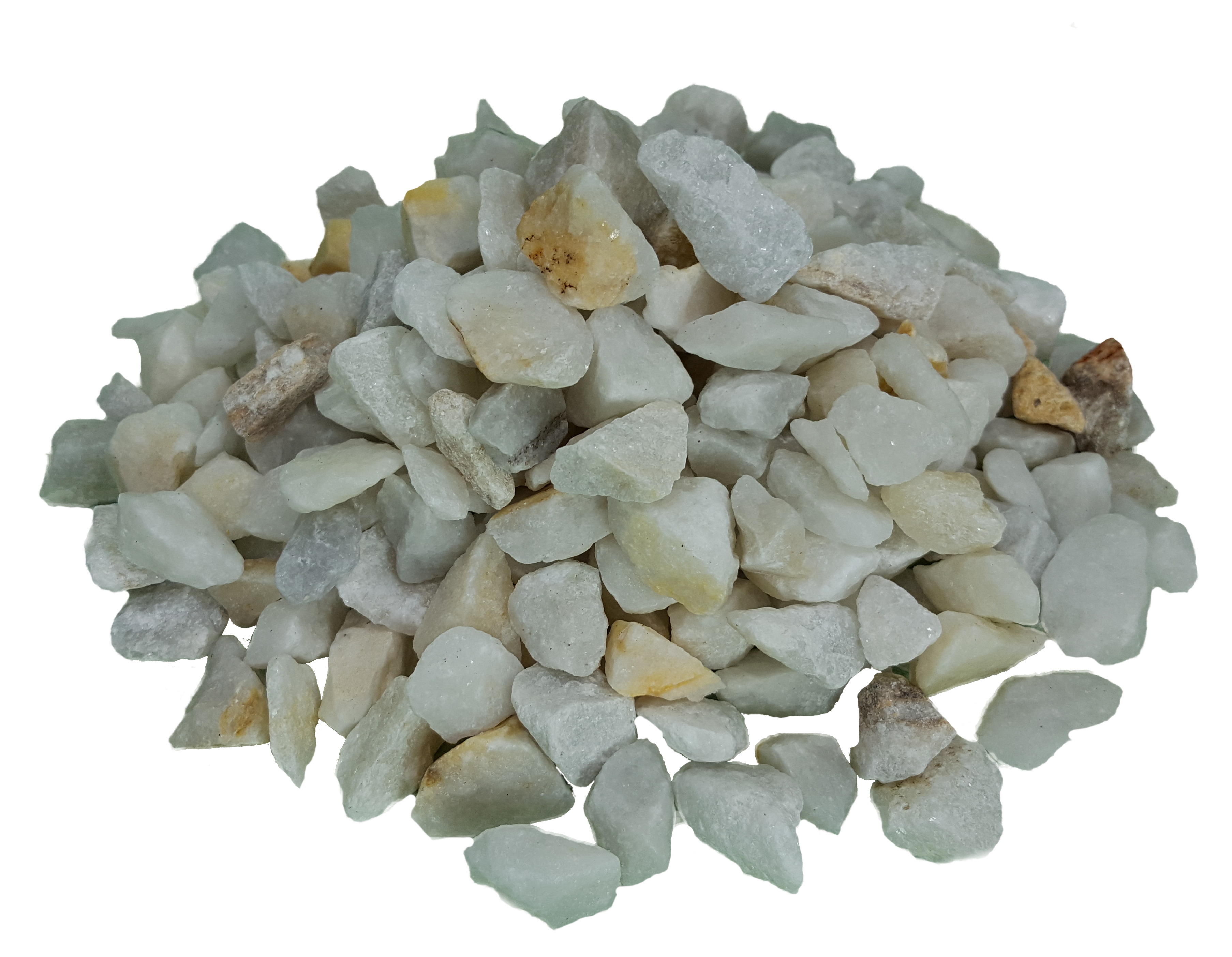 Saco de mármol blanco 1000kg 12 y 18 mm