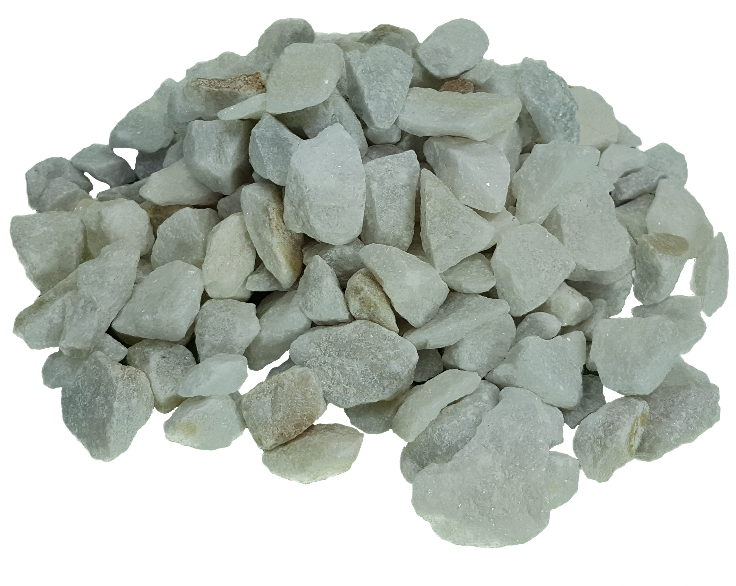 Saco de mármol blanco 1000kg 18 y 26 mm