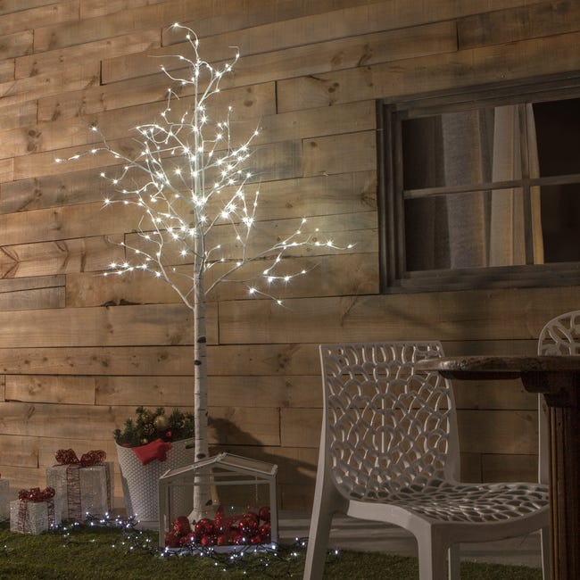 De este modo Sensación veinte Árbol de Navidad con 160 luces LED 240 cm | Leroy Merlin