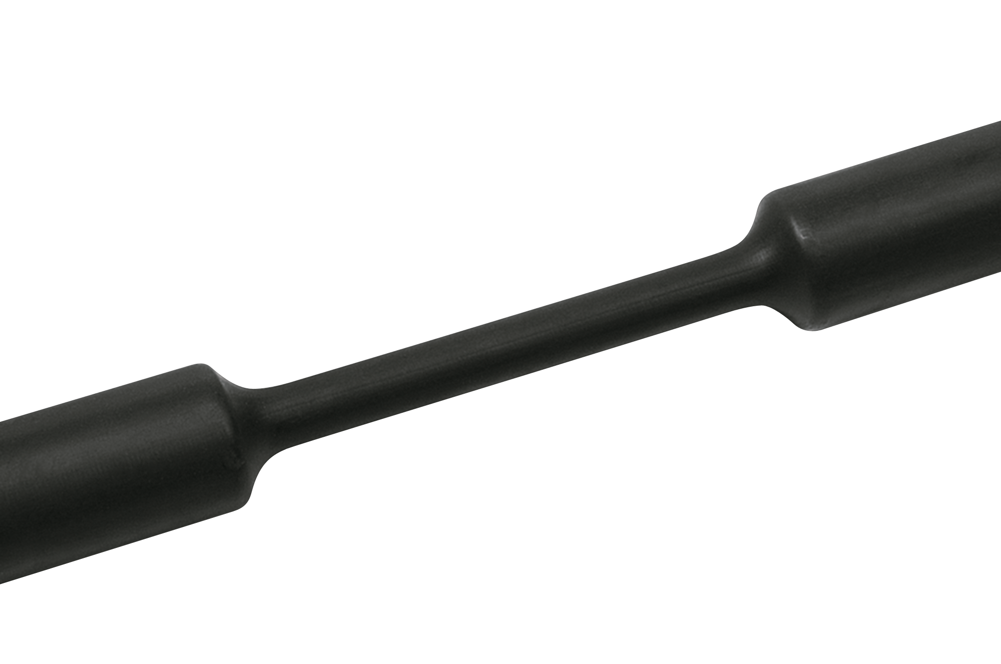 TUBO TERMORETRACTIL NEGRO 6,4mm – LedyLuz