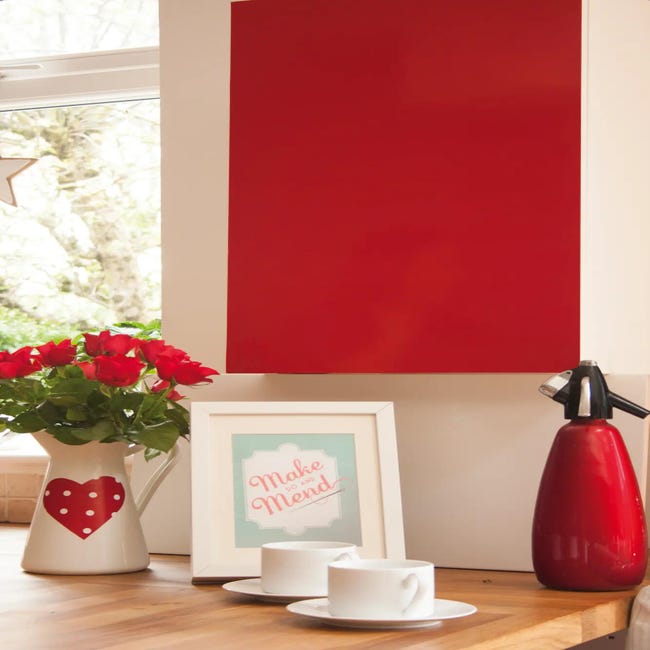  Mural de pared cerca de un sofá de terciopelo acolchado rojo  con botones tapizados rojos despegar y pegar papel pintado autoadhesivo  grande adhesivo de pared adhesivo de vinilo extraíble rollo de