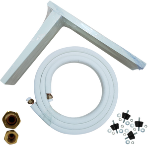 Kit de tubos de cobre para aire acondicionado 1/4 3/8 10 mt accesorios de  tubería de condensado para aire acondicionado