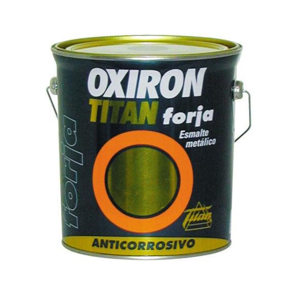 Pintura para hierro antioxidante OXIRON forja 750ML gris acero