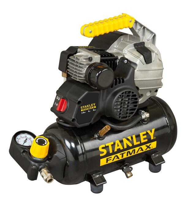 Compresor aceite STANLEY FATMAX Dv2 400/10/50 de 3 cv y 50l de depósito