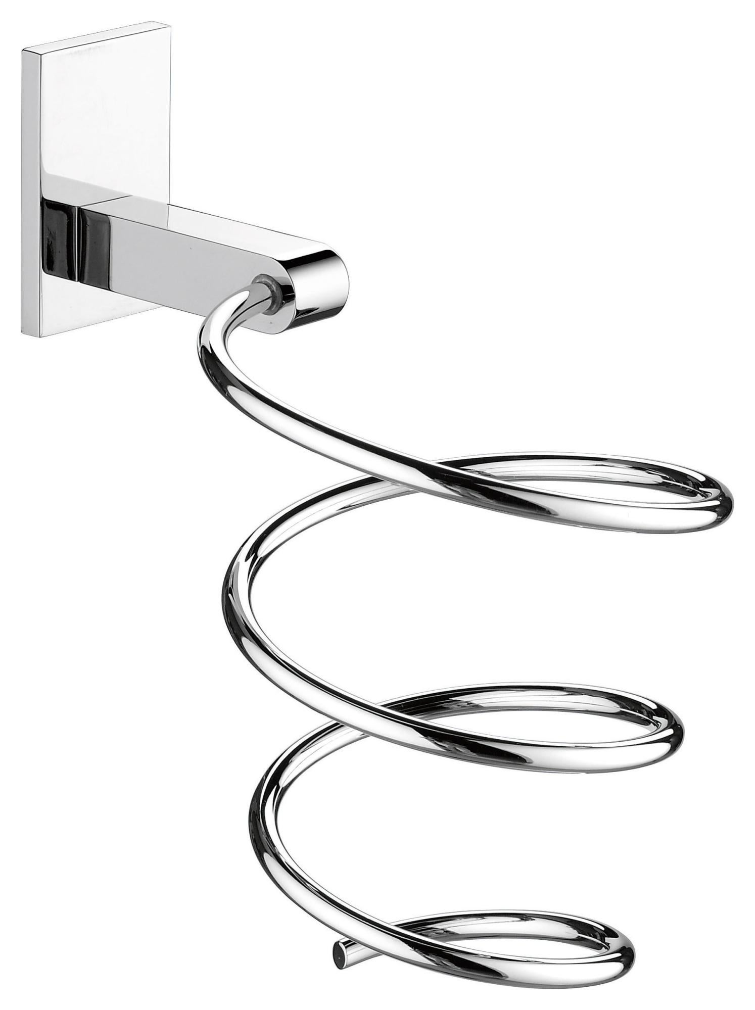 Soporte secador GEDY cromo Leroy Merlin