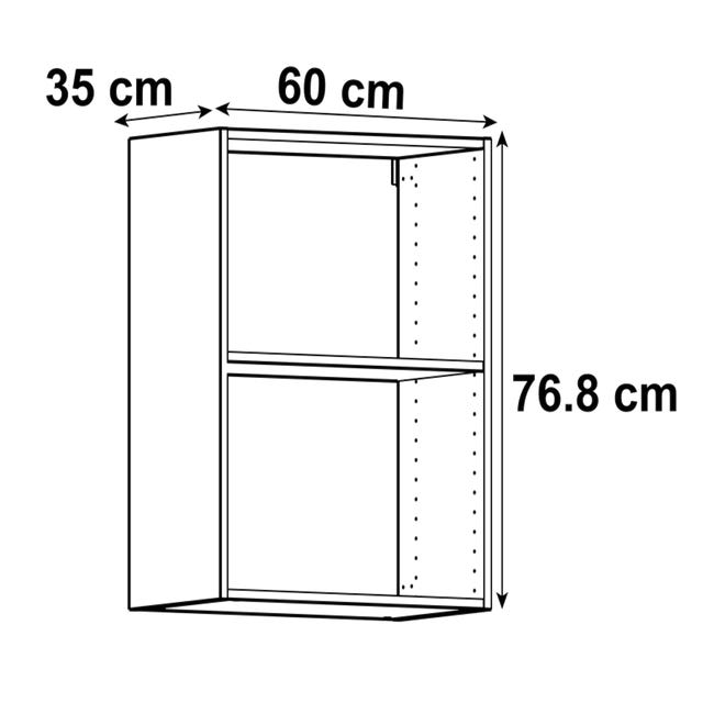 Mueble alto DELINIA ID 60x76,8 cm | Merlin