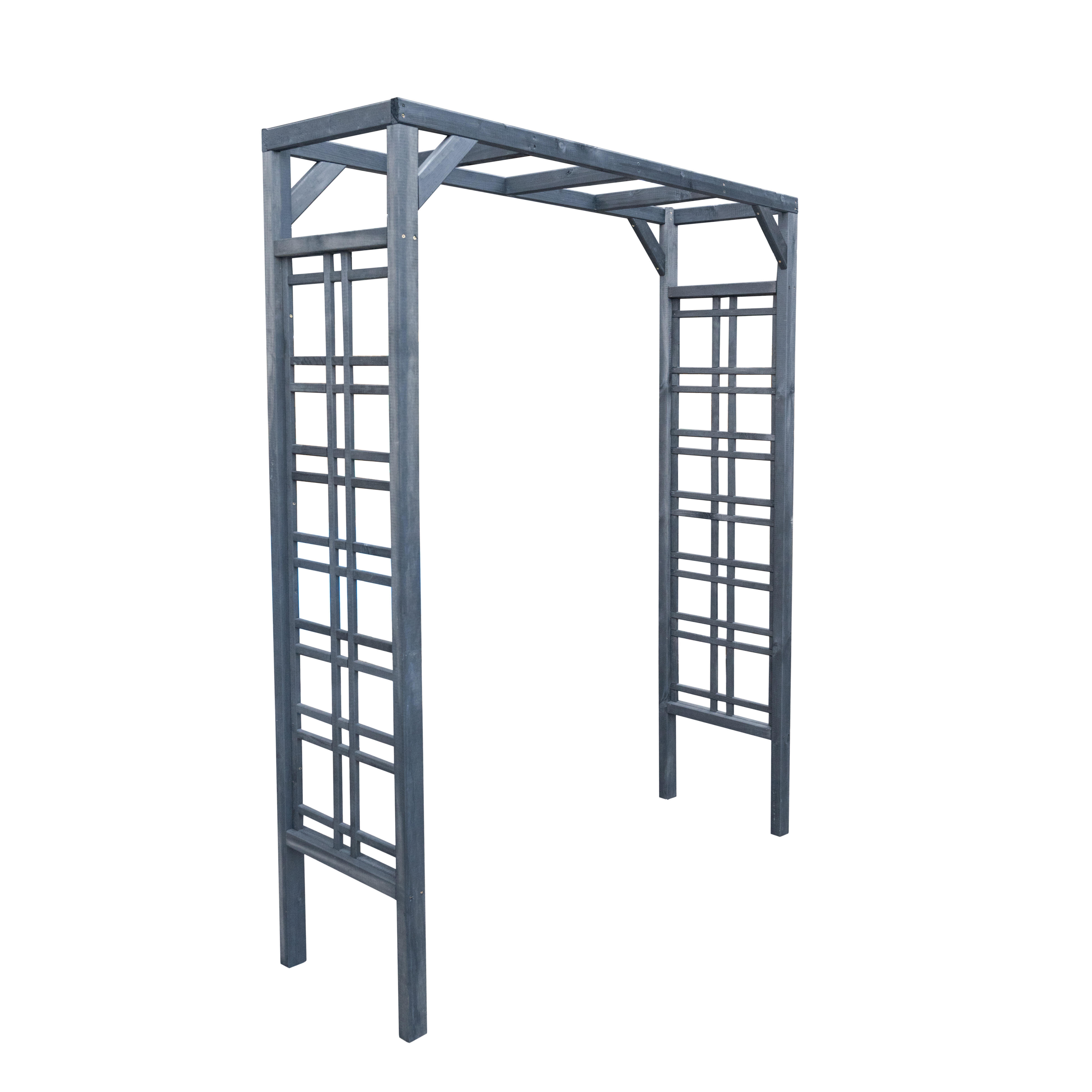Pérgola para planta trepadora 160x210x50 cm