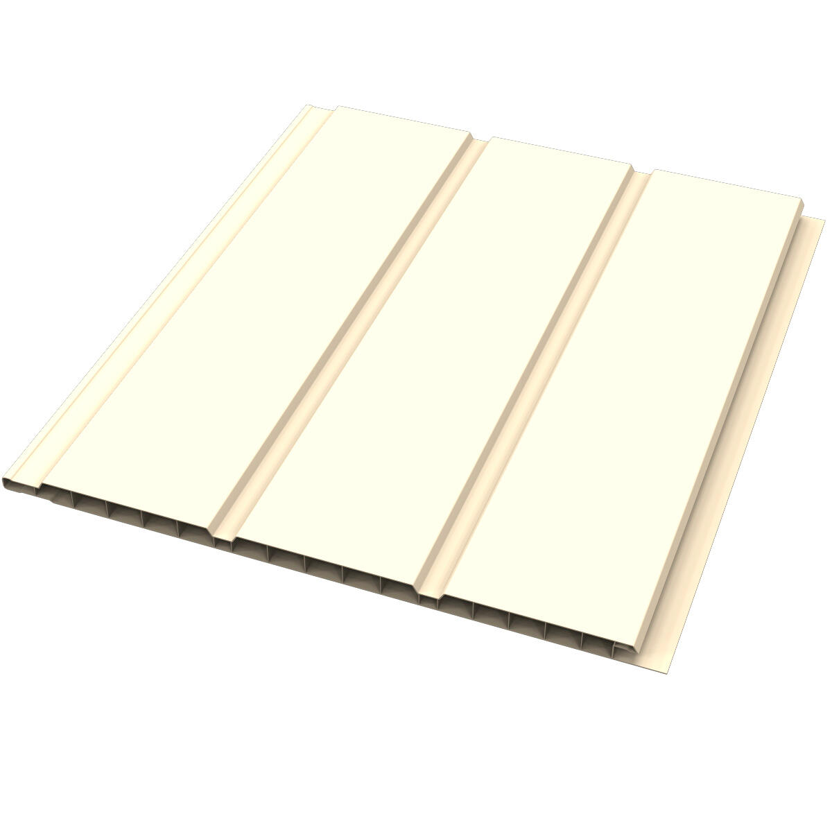 Panel revestimiento alero de 300 x 25 cm x 10 mm beige