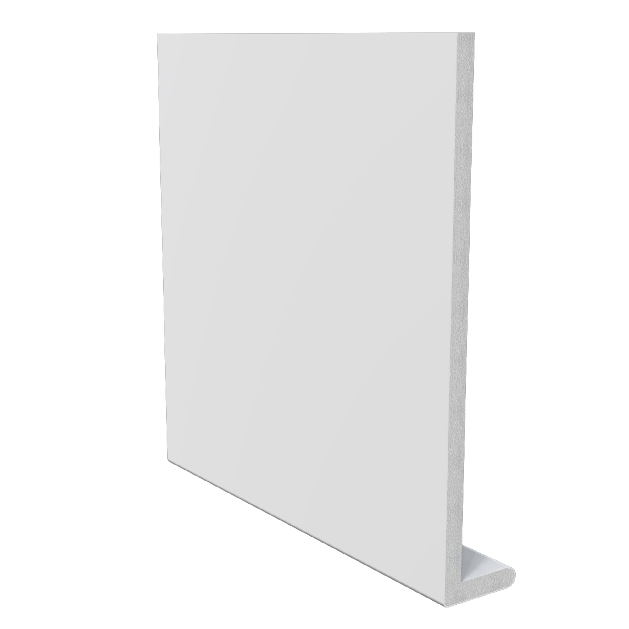 Panel frontal cuadrado de 300 x 22,5 cm x 8 mm blanca