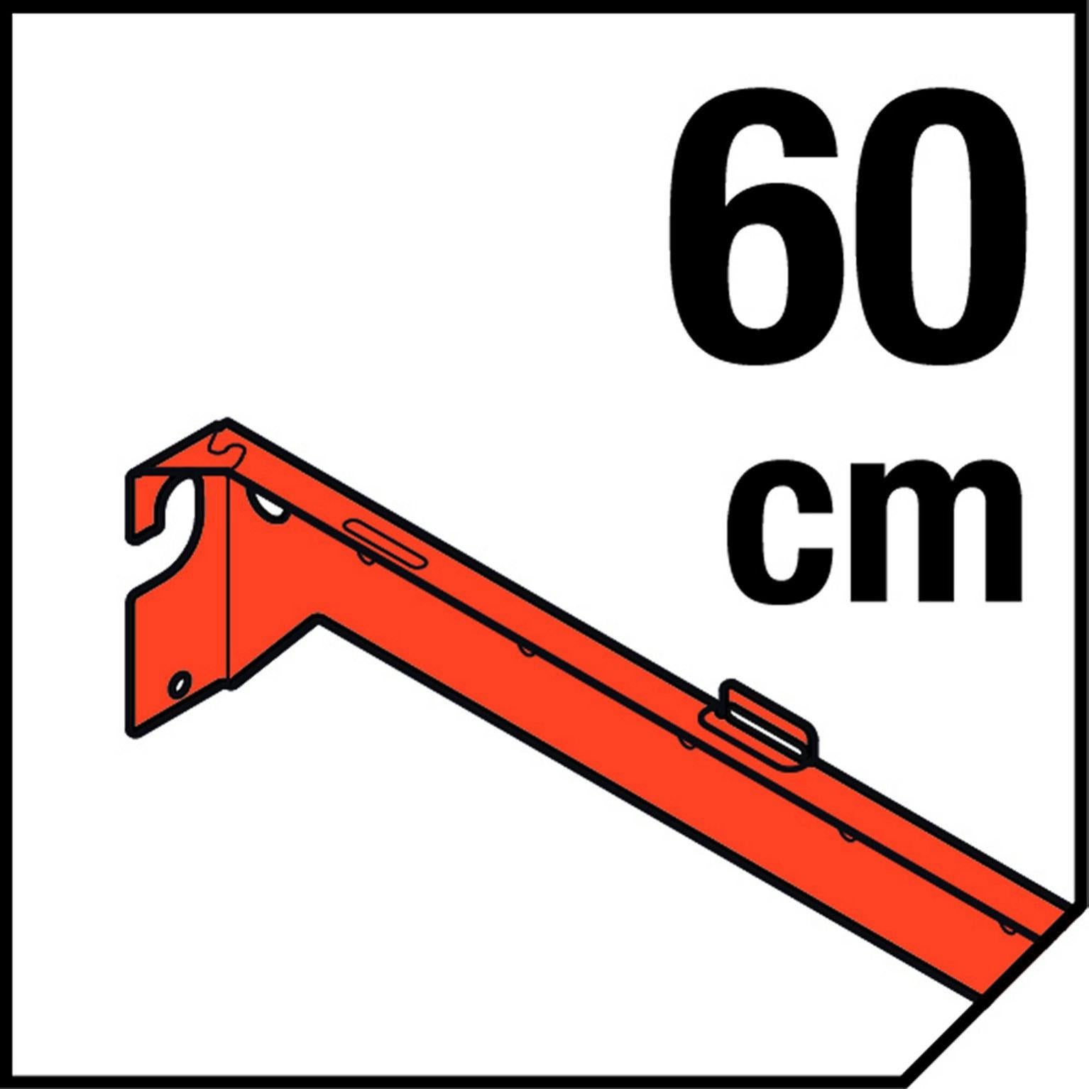 Travesaño para estantería SPACEO HUBSYSTEM de 60x7x3 cm | Leroy Merlin