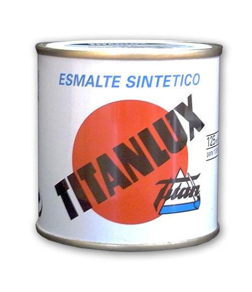 Esmalte sintético TITANLUX blanco exterior brillo 0,125L | Leroy Merlin
