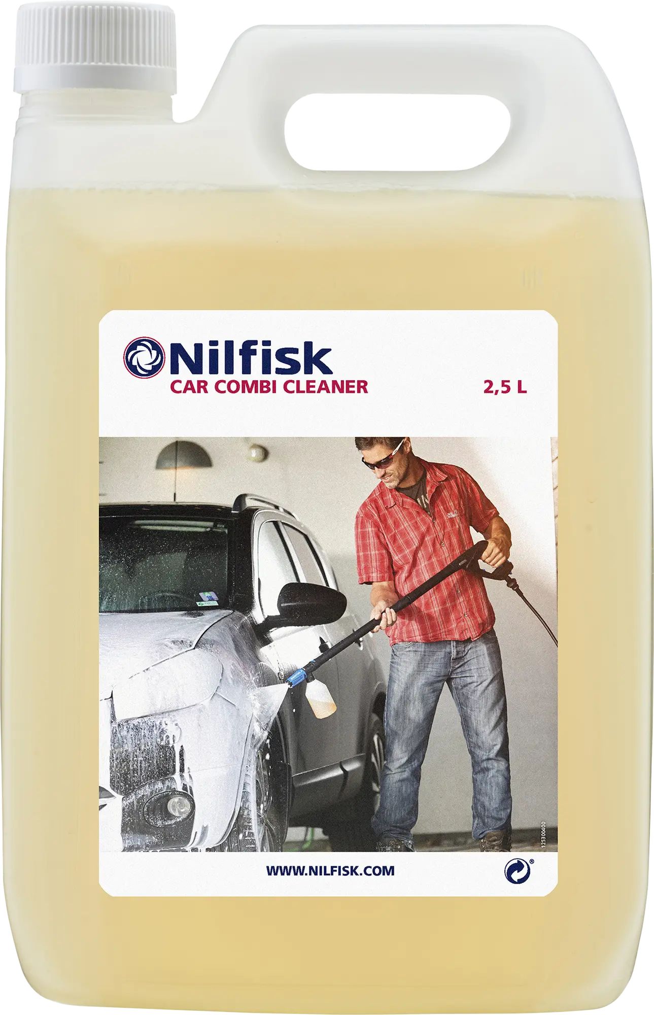 Detergente para hidrolimpiadora nilfisk para limpieza de vehículos 2.5 litros