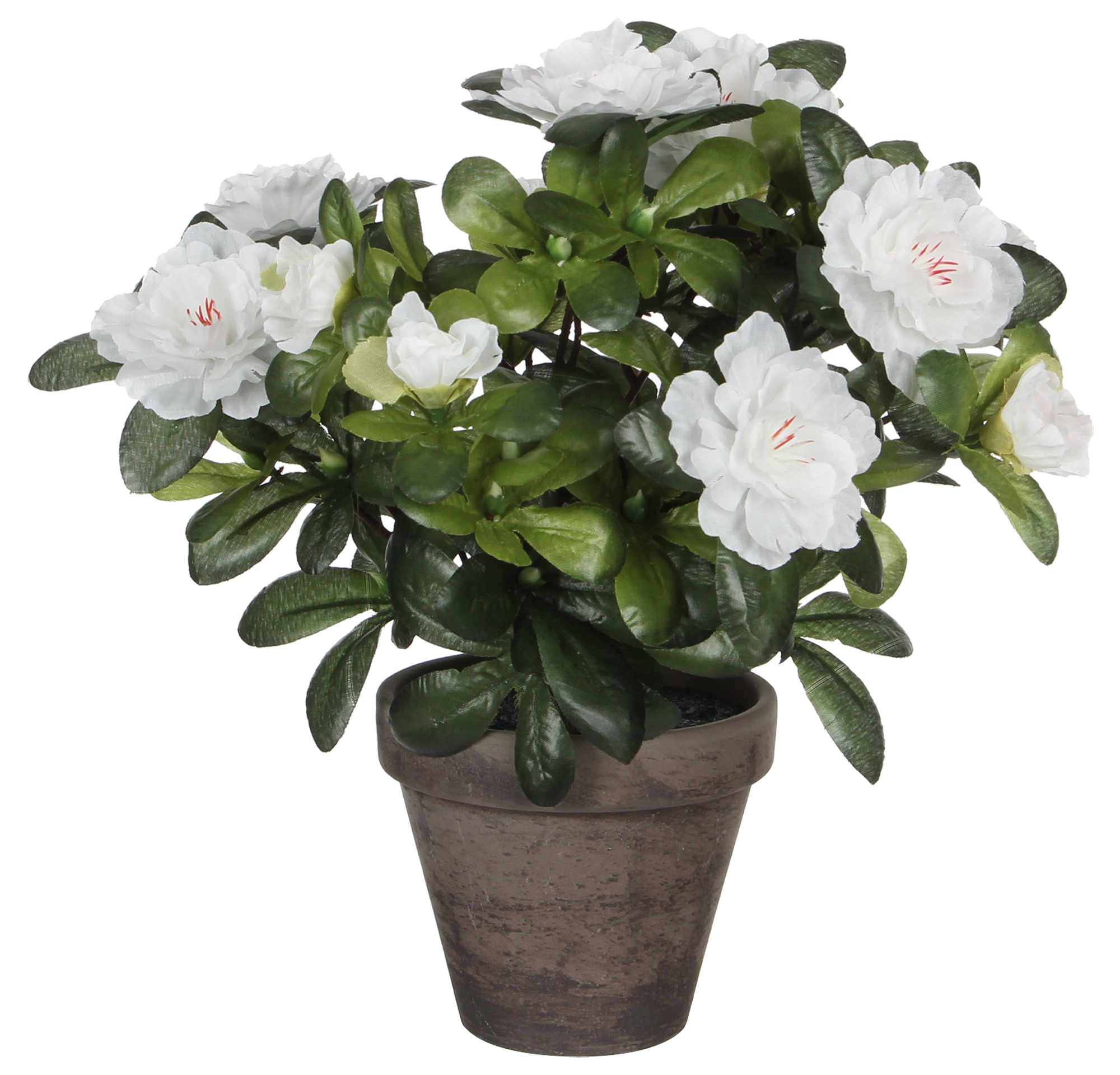 Azalea artificial blanca 27 cm de altura | Leroy Merlin