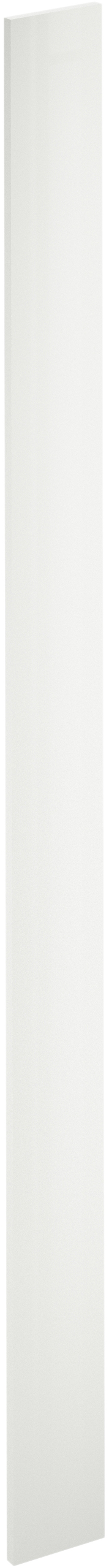 Puerta para mueble de cocina sevilla blanco brillo h 214.4 x l 15 cm