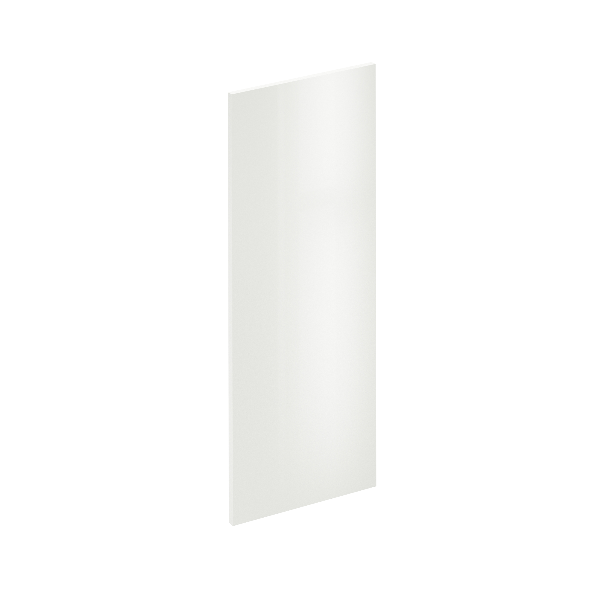 Puerta para mueble de cocina sevilla blanco brillo h 102.4 x l 40 cm