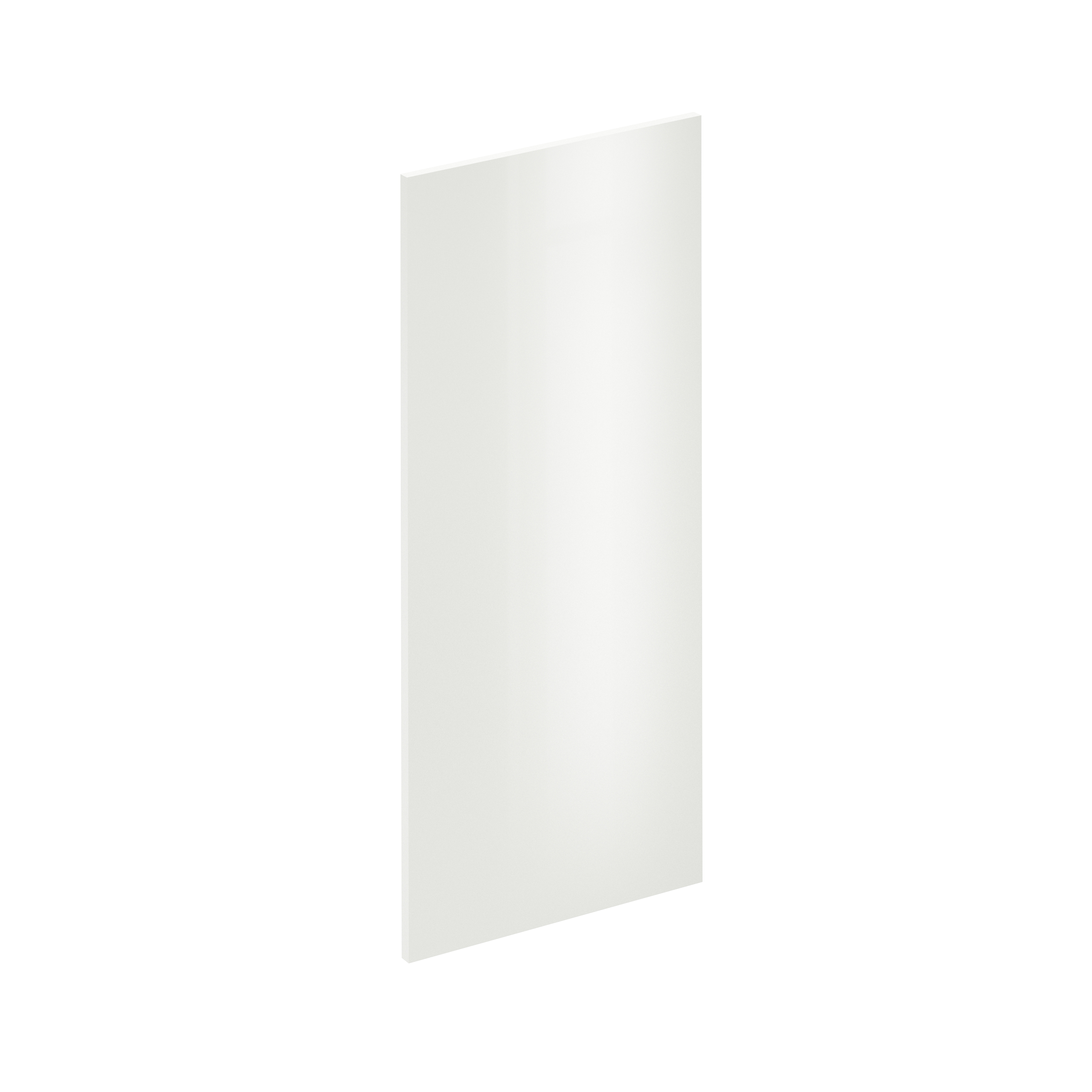 Puerta para mueble de cocina sevilla blanco brillo h 102.4 x l 45 cm