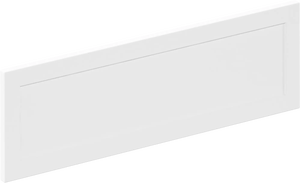 Fregadero 1 seno de resina rectangular POALGI Palma blanco 48.5 x 45.5 cm