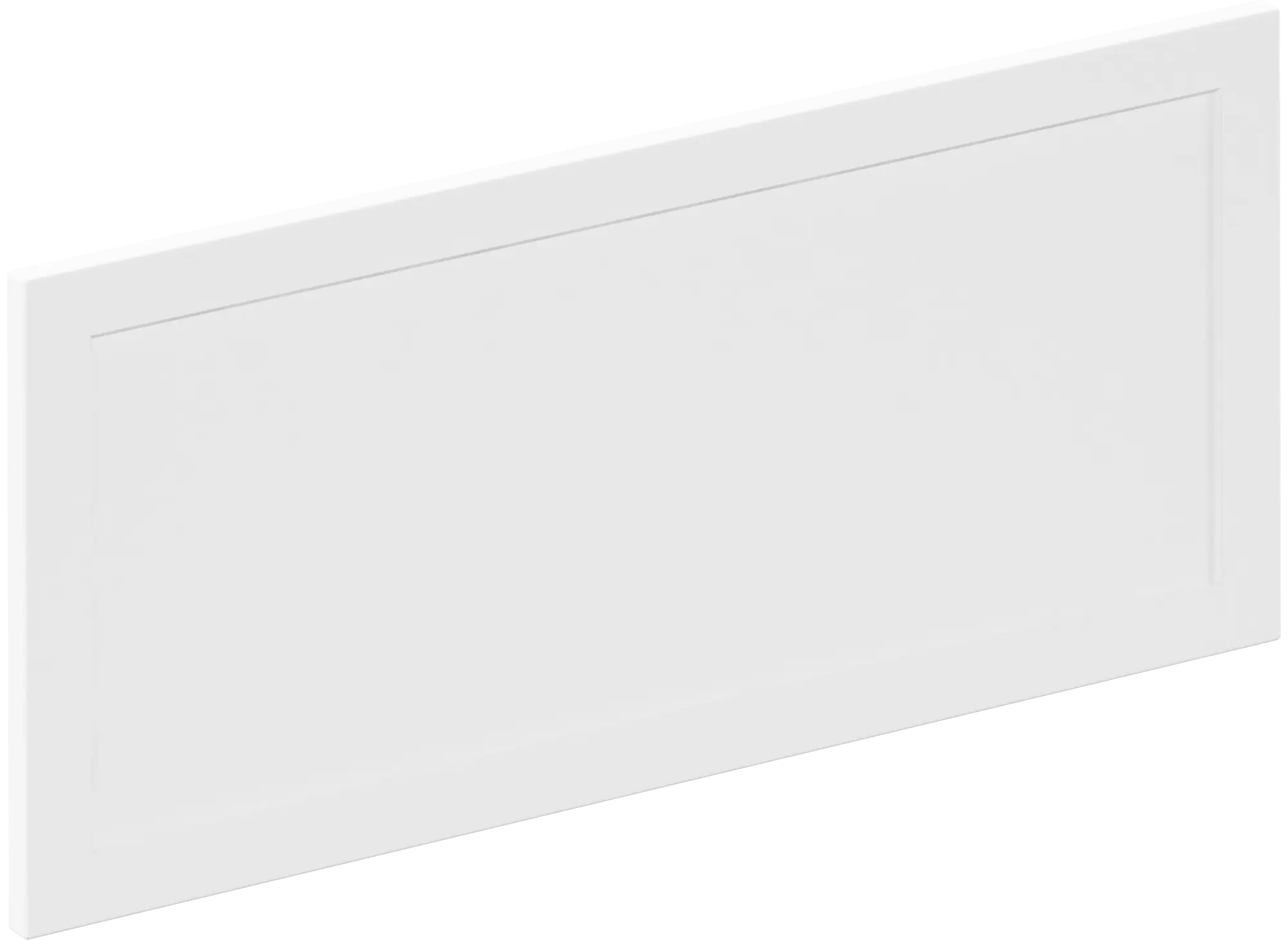 Frente de cajón de cocina newport blanco mate h 38.4 x l 90 cm
