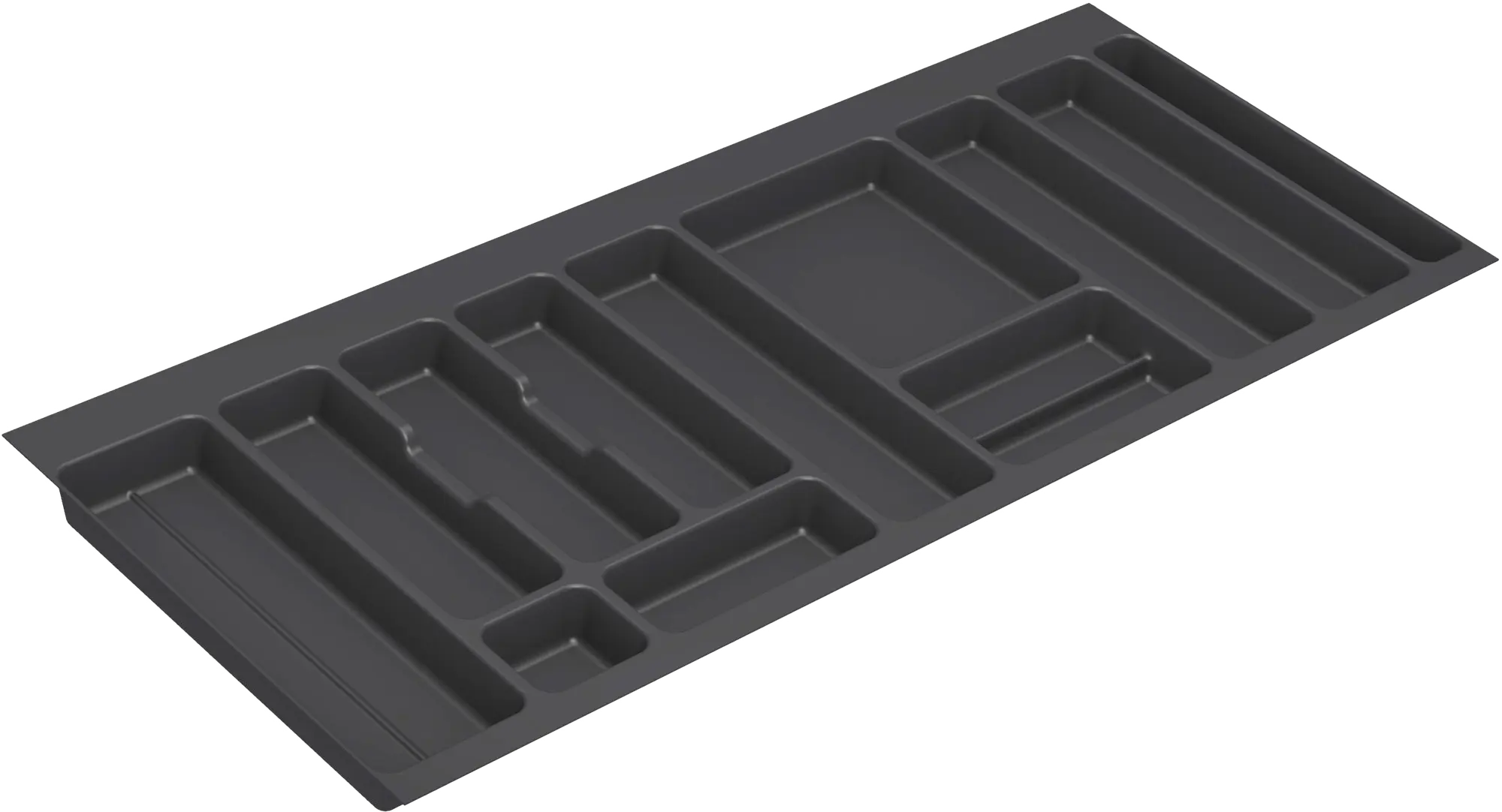 Cubertero para cajón delinia id de 120 cm antracita