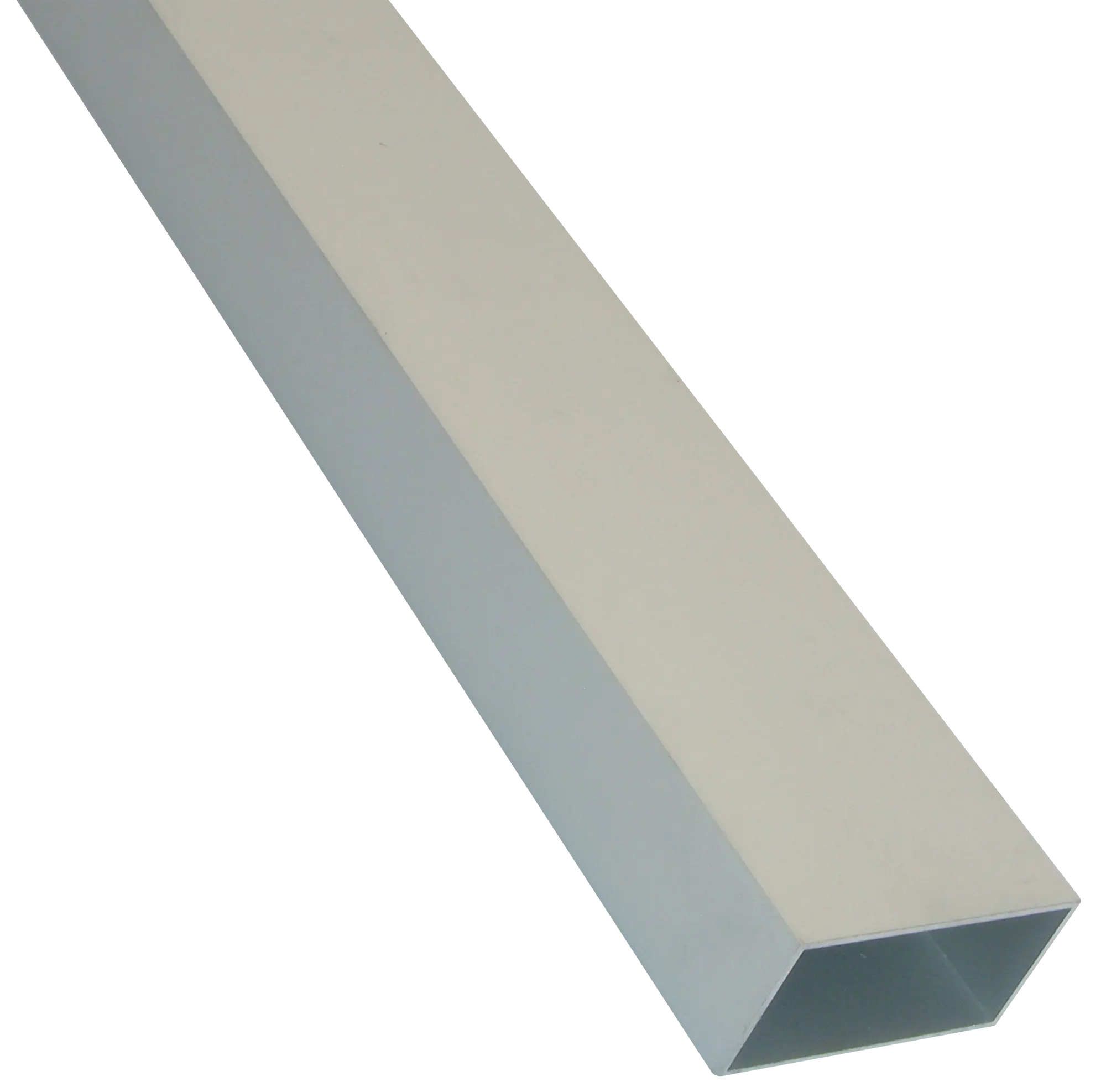 El extraño Propiedad Confesión Perfil forma tubo rectangular de aluminio en bruto color plata 1.5mm | Leroy  Merlin