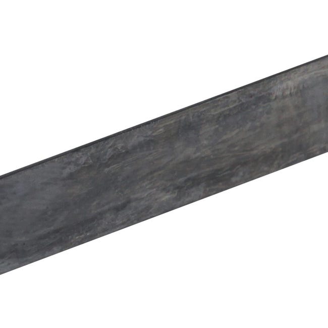 trabajador templar Tío o señor Perfil forma cuadrada de acero gris, Alt.3 x An.3 x L.200 cm | Leroy Merlin